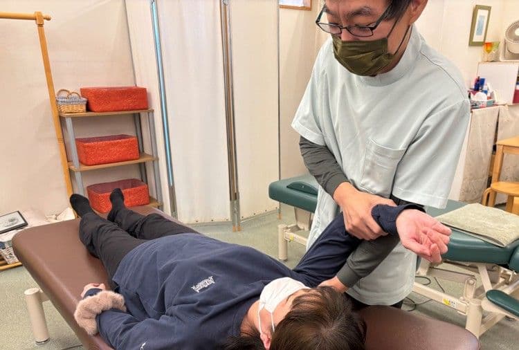 肩施術